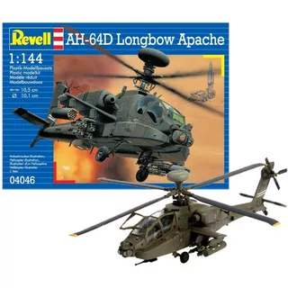 Helicóptero Ah-64d Longbow Apache 1/144 Model Kit Revell