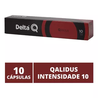 10 Cápsulas Delta Q  Café Qalidus - Intensidade 10.