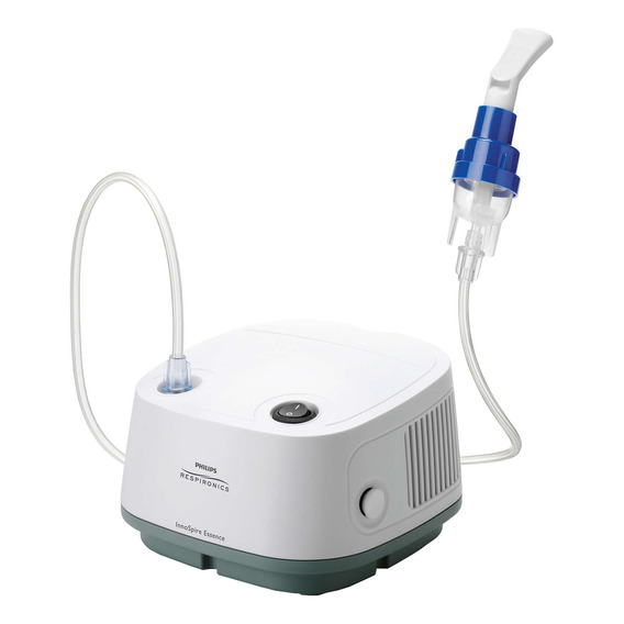 Nebulizador a pistón Philips Respironics InnoSpire Essence blanco y gris 120V