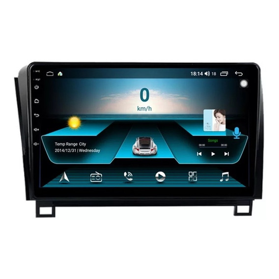 Auto Estereo De Pantalla Android Toyota Tundra Touch Gps Bt