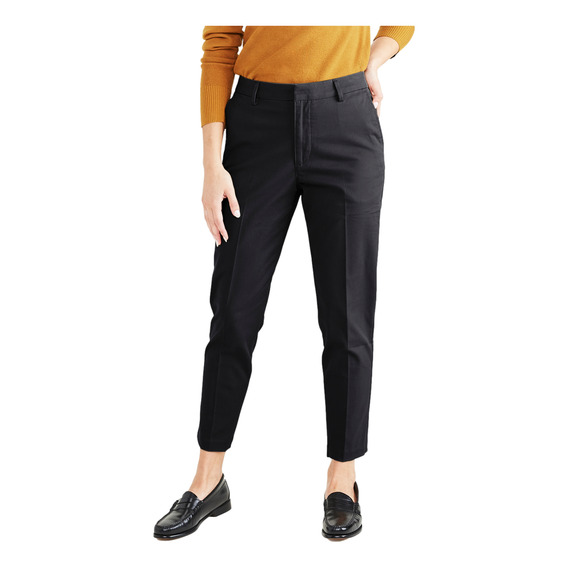 Pantalón Mujer Refined Slim Fit Negro Dockers A1770-0000