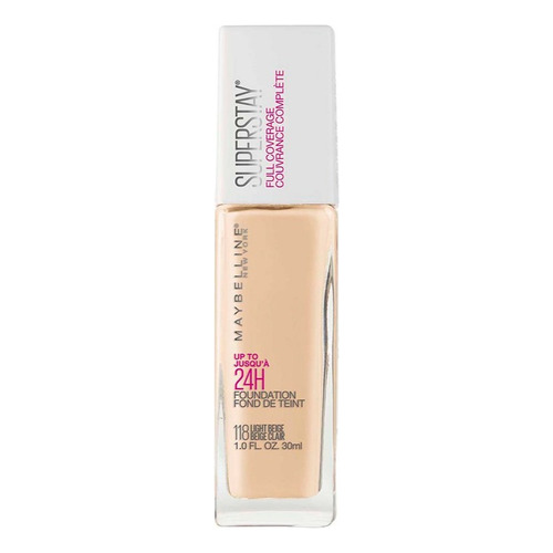 Base de maquillaje Maybelline Superstay Tono 118 Light Beige 30ml