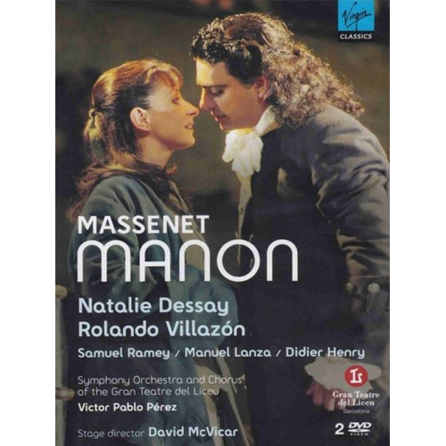 Victor Perez Mcvicar Massenet Manon Dvd Doble Arg / Kktus