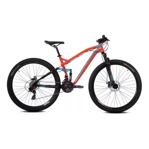 Bicicleta Mercurio Mtb Xpert R29 Doble Suspensión Naranja