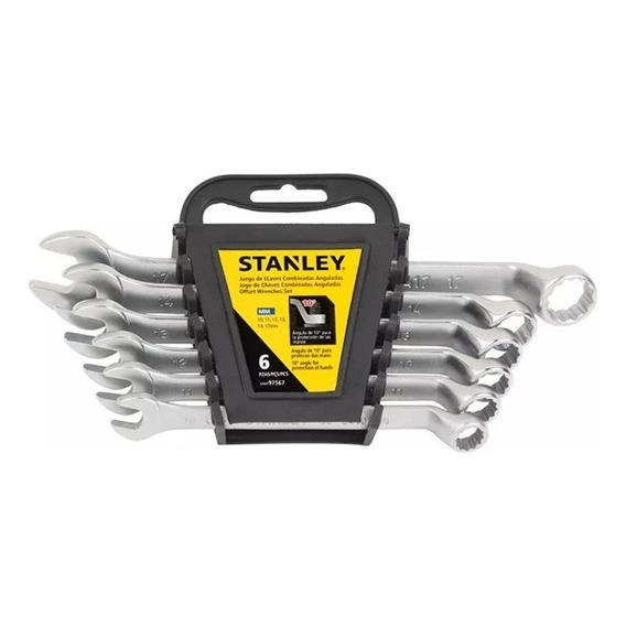 Juego Llaves Combinadas Stanley Milimétricas 6 Pz Stmt97567