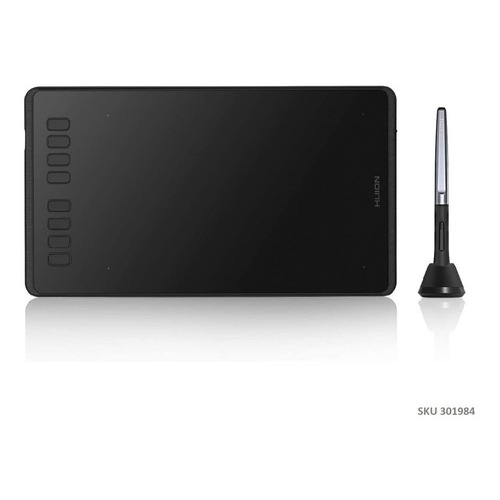 Tableta Gráfica Huion Inspiroy H950p Color Negro