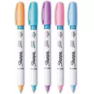 Marcador Pintura Pastel Sharpie Paint X5 Colores
