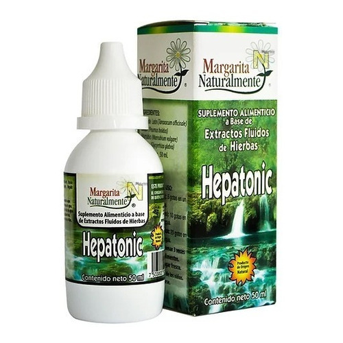 Hepatonic Extracto 50 Ml Margarita Naturalmente Sabor Natural