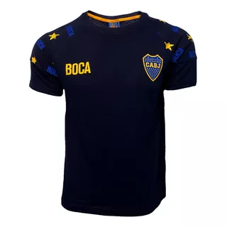 Remera Estampada Boca Juniors Nuevo Modelo, Producto Oficial