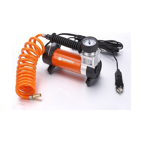 Compresor De Aire Mini Daewoo Dw55-p 1hp 12v 110psi + Acces.