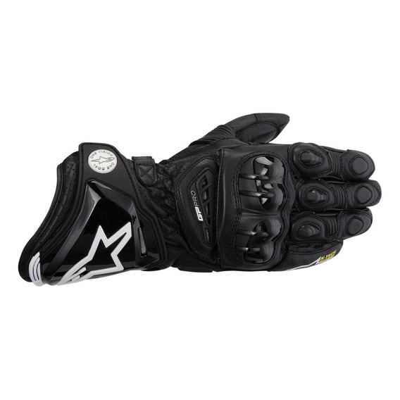 Guantes Largos Piel Moto Alp G Pl