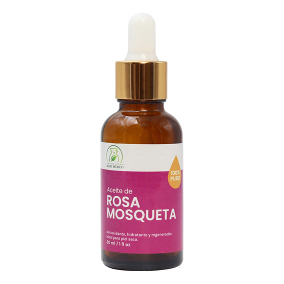 Aceite De Rosa Mosqueta 100% Virgen Puro Premium 30ml