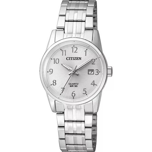 Citizen Womens Quartz Silver Dial Eu6000-57b Color de la correa Plata Color del bisel Plata Color del fondo Plata