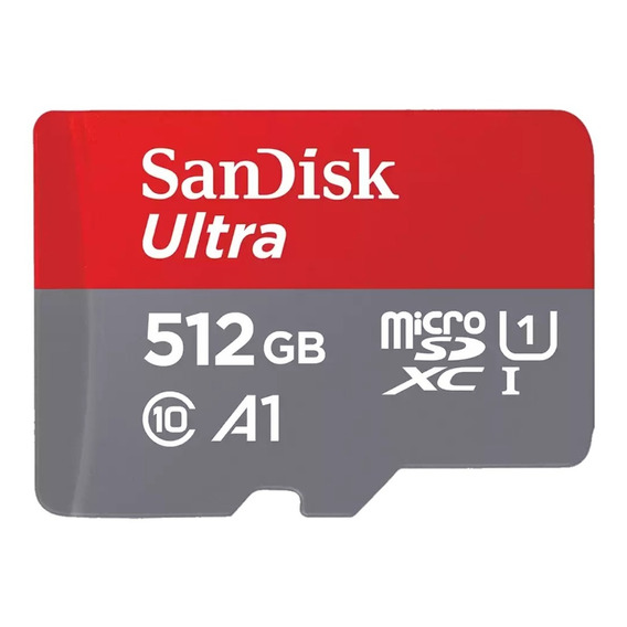Tarjeta Memoria Micro Sd Sandisk Ultra 512gb A1 Clase 10