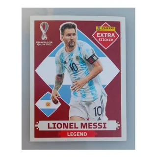 Messi Legend Extra Qatar 2022 Panini 100% Original Base