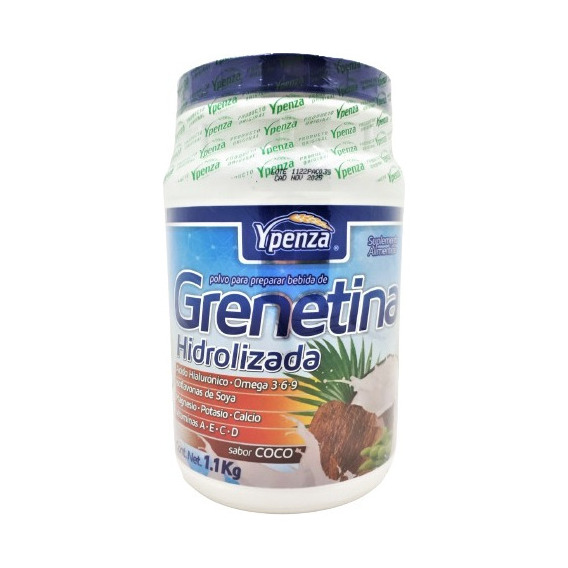 Grenetina Hidrolizada Ypenza 1.1 Kg Envio Full