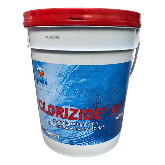 Clorizide 91 Grano 11.5 Kg Spin Cloro Tricloro Para Albercas