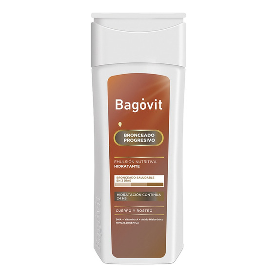 Bagovit A Emulsión Hidratante Autobronceante X 200g