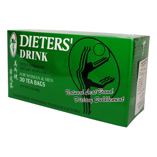 Caja De Té Adelgazante 3 Bailarinas 30 Tea Bags Pierde Peso