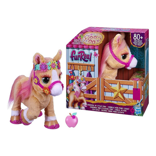 Fur Real Canela Mi Pony Con Estilo 80 Sonidos Hasbro Color Multicolor