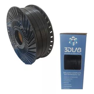 Filamento Pla Preto 3dlab 1kg 1,75mm