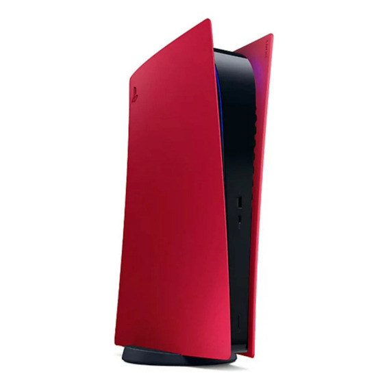 Playstation 5 Tapas Originales Cover Standar Volcanic Red 