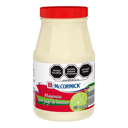 Mayonesa Mccormick Con Jugo De Limón 1.73kg