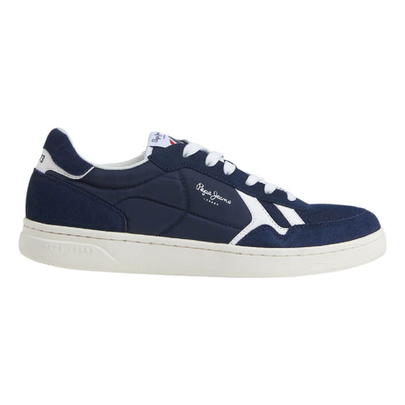 Tenis Pepe Jeans Hombre Kore Vintage M Block Azul