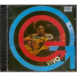 Cd Gilberto Gil - Ao Vivo - Nacional - Novo