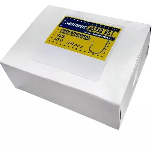 Anzol 65732es Nickel N°6 Cx.100pçs Marine Sports | Parcelamento