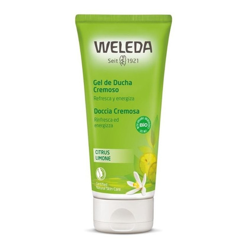 Gel De Ducha Citrus Weleda X 200 Ml Apto Veganos