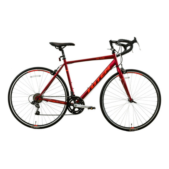 Bicicleta De Ruta Totem Volture Talla 700*52 Burdeo Color Rojo Tamaño del cuadro 52 cm