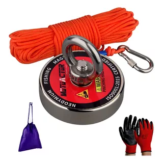 Mutuactor Kit De Iman De Pesca 400lb Super Fuerte Neodimio 