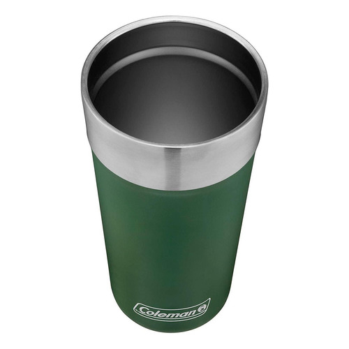 Termo De Acero Inoxidable Tumbler 20 Oz Color Verde Coleman Color Heritage green