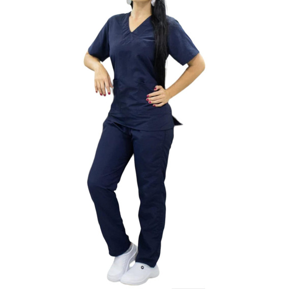 Uniforme Mujer Antifluido Hogar Unicolor