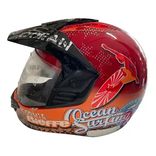 Capacete Cross Bieffe Ocean Surfing Tam 56