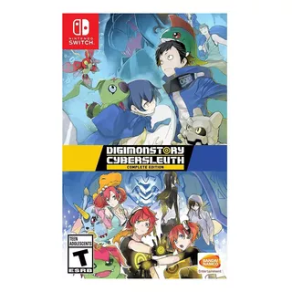 Digimon Story: Cyber Sleuth  Complete Edition Bandai Namco Nintendo Switch Físico