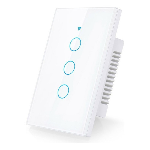 Interruptor De Luz Táctil Tuya Smart Ofx-wf-u3 3 Ch Wifi App