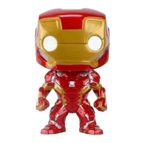 Figura de acción  Iron Man Capitán América: Civil War 7224 de Funko Pop!