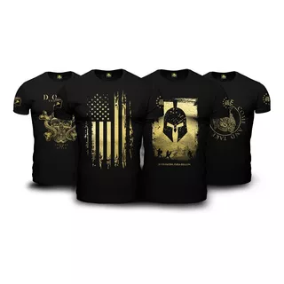 Kit 4 Camisetas Militares Soldiers Of Fortune Teamsix