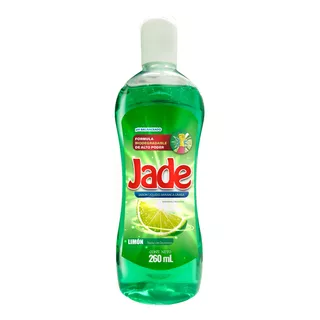 Jabon Lavatrastes Liquido Arrancagrasa 260 Ml Jade Limon