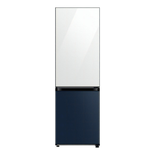 Heladera Samsung Bespoke Flex Freezer Inverter White Navy Color Clean White/glam Navy