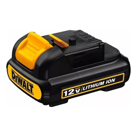 Batería Dewalt 12v Ion Litio Dcb120-b2 1.3ah Sin Blister