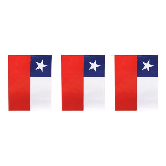 Banderines Guirnaldas Tela Banderas Chilenas Fiestas Patrias
