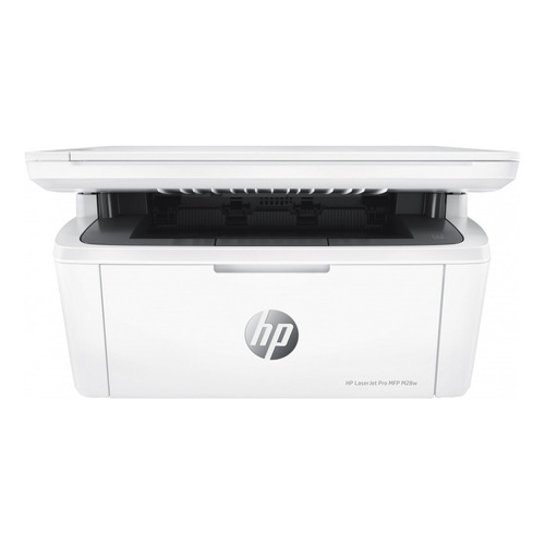 Impresora multifunción HP LaserJet Pro M28w con wifi blanca 110V - 127V