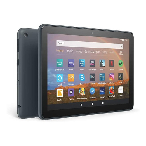 Tablet  Amazon Fire HD 8 Plus 2020 8" 64GB slate y 3GB de memoria RAM