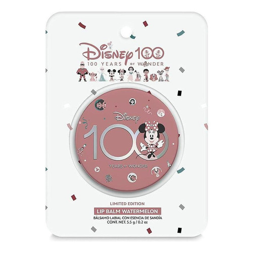 Balsamos Hidratante De Labios Disney 100 Años De Magia