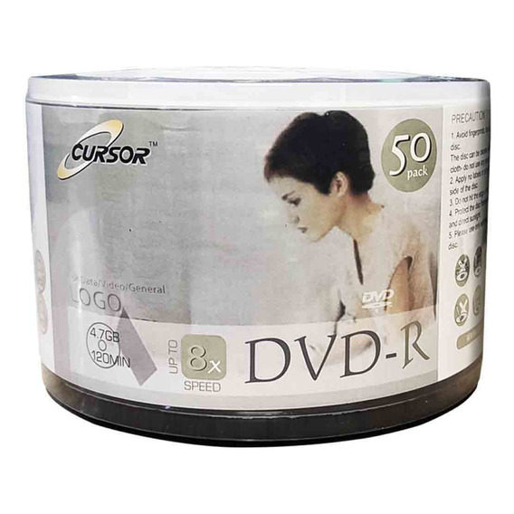Dvd R 8x 4.7gb Logo Cursor Pack 50