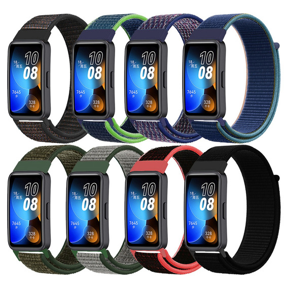 8 Correas Nylon Loop Para Relojes Para Huawei Watch Band 8