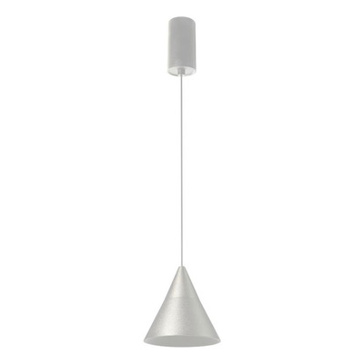 Colgante Kartio 7.6w Ø84x85mm Calido 7063 Blanco Aluminio Blanco